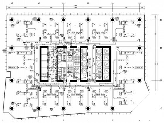 56层商业办公楼空调通风及防排烟系统设计CAD施工图纸(离心式冷水机组) - 2