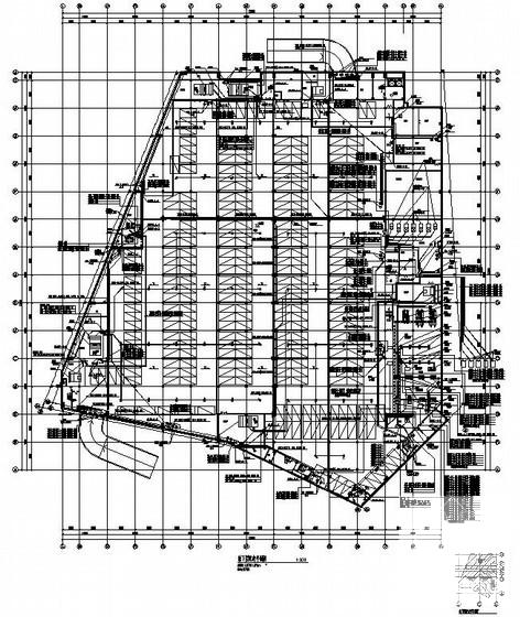 两层会展中心电气CAD施工图纸（一级负荷）(高低压配电系统) - 1