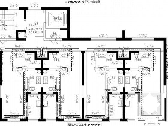 高层保障性住房采暖通风设计CAD施工图纸(负荷计算书) - 4