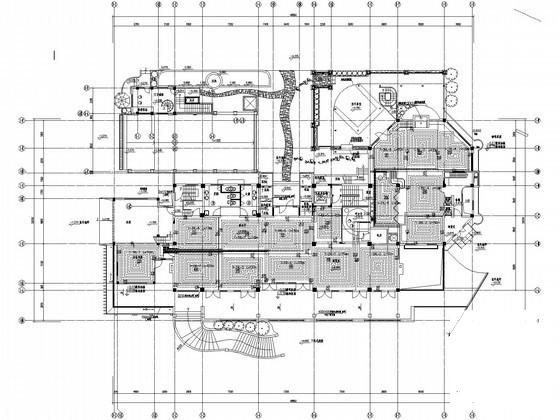 两层科技研发中心暖通空调设计CAD施工图纸(水系统流程图) - 1