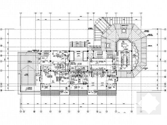 两层科技研发中心暖通空调设计CAD施工图纸(水系统流程图) - 5