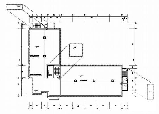 4层钢筋混凝土结构实训楼电气CAD施工图纸（高21米） - 2