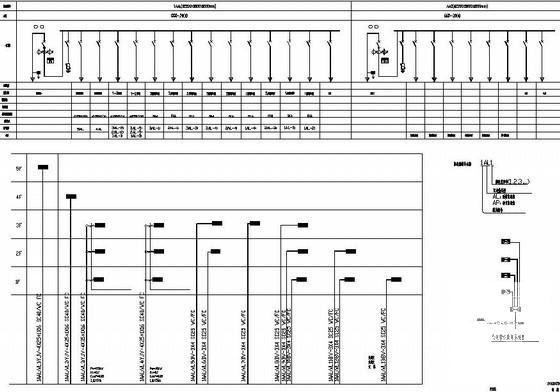 4层钢筋混凝土结构实训楼电气CAD施工图纸（高21米） - 4