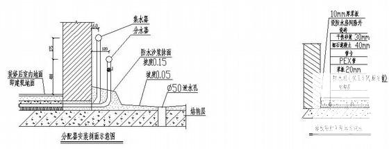 2层办公楼地板辐射采暖设计CAD施工图纸 - 3