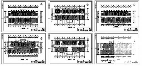 2层办公楼地板辐射采暖设计CAD施工图纸 - 4