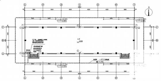 单层仓库电气CAD施工图纸（高8米）(火灾自动报警系统) - 2