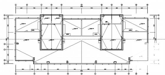 55层钢筋混凝土结构住宅楼小区电气CAD施工图纸(动力配电系统) - 2