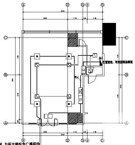 时代广场装修电气设计CAD图纸（二级负荷）(配电系统) - 4