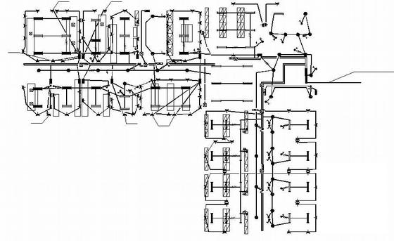 4层质检中心电气CAD施工图纸（三级负荷）(供配电系统) - 2