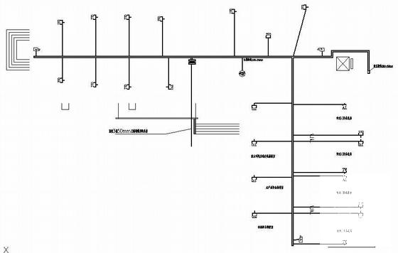 4层质检中心电气CAD施工图纸（三级负荷）(供配电系统) - 4