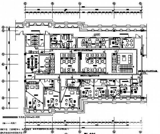 两层钢筋混凝土结构银行电气设计图纸（地下1层）(应急照明系统) - 4
