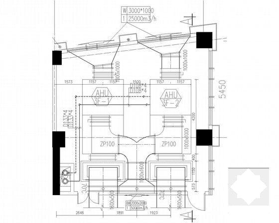 20层商业办公楼通风空调及防排烟系统设计CAD施工图纸 - 5