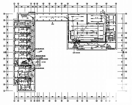 科技公司员工3层砖混结构宿舍楼电气设计CAD图纸(防雷接地系统等) - 1