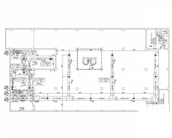 8层办公楼通风空调排烟系统设计CAD施工图纸（大样图纸多） - 1