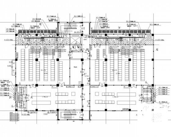 数据机房办公楼空调通风防排烟系统CAD施工图纸（灾后排气通讯机房） - 2