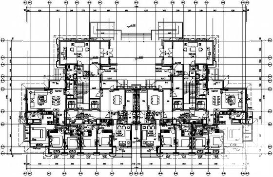 40层超高层住宅楼采暖通风设计CAD施工图纸(防排烟系统图) - 1