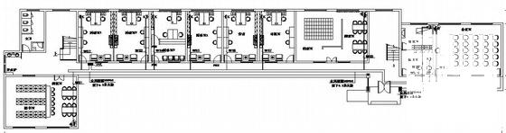 4层教育科学研究院4层办公楼装修强电CAD图纸 - 2