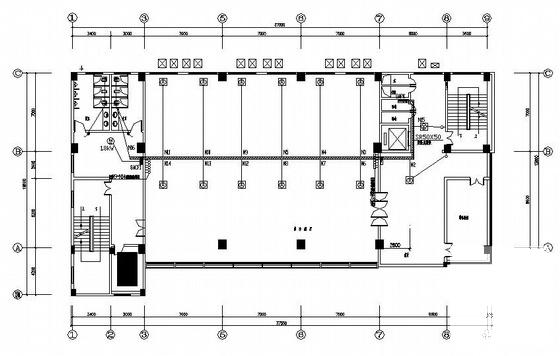 8层管理局8层办公楼空调配电CAD图纸 - 3