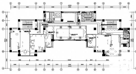 10层办公楼智能化弱电系统CAD图纸 - 2