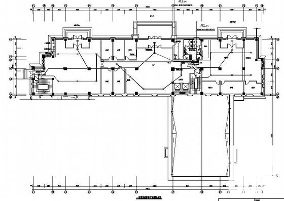 8层税务局8层办公楼电气CAD施工图纸(防雷接地系统) - 1