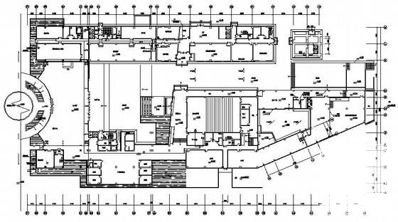9层办公楼弱电工程有线电视系统CAD图纸 - 1