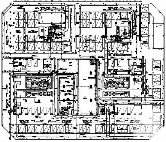 14万平超高层写字楼暖通空调设计CAD施工图纸 - 2