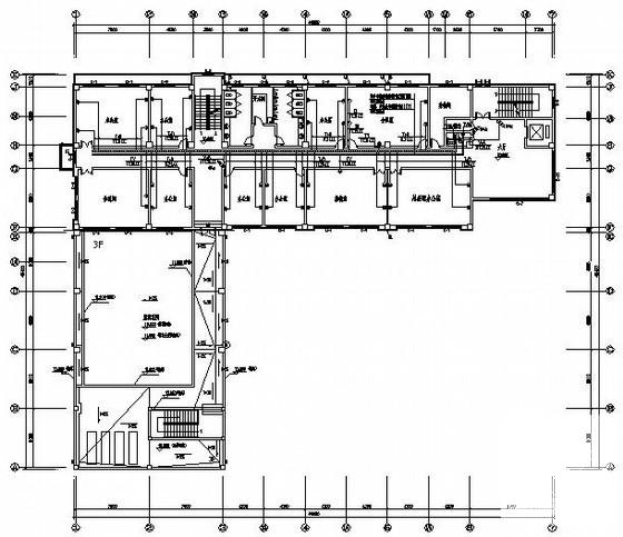 5层污水处理公司综合办公楼弱电CAD图纸 - 2