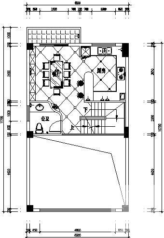 地上4层别墅楼电气CAD施工图纸（二级负荷） - 1