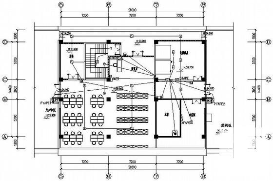 7层办公楼强弱电系统竣工图纸(电气设计说明) - 4