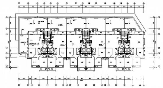 17层钢筋混凝土结构村安置房工程电气CAD图纸(火灾自动报警系统) - 3
