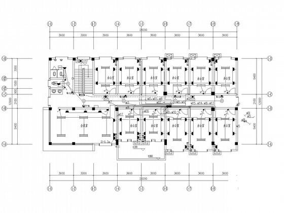 2层水厂办公楼及厂房强弱电CAD施工图纸(电气设计说明) - 1