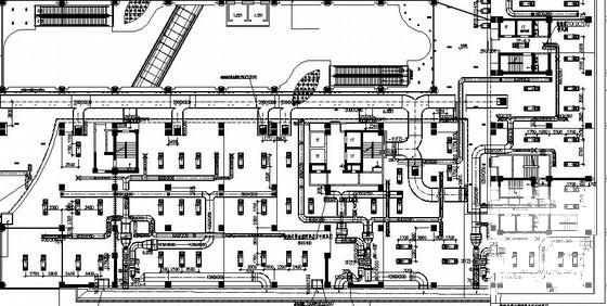 大型购物商场暖通空调设计CAD施工图纸 - 1