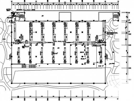 大型购物商场暖通空调设计CAD施工图纸 - 2