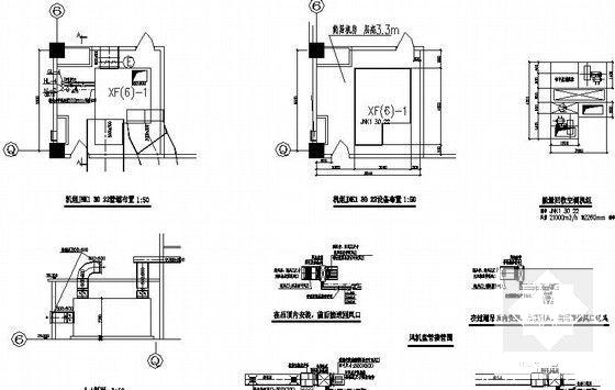大型购物商场暖通空调设计CAD施工图纸 - 4