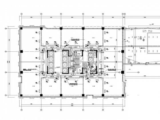 24层办公楼强弱电系统CAD施工图纸(火灾自动报警) - 1