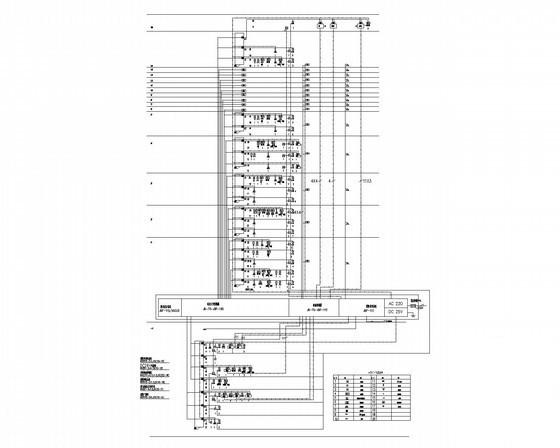 15层科技研发产业基地办公楼强弱电CAD施工图纸（新火规甲级设计院）(消防报警及联动) - 3
