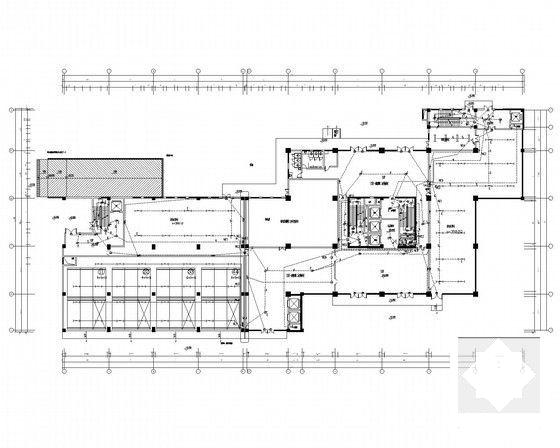 15层科技研发产业基地办公楼强弱电CAD施工图纸（新火规甲级设计院）(消防报警及联动) - 5