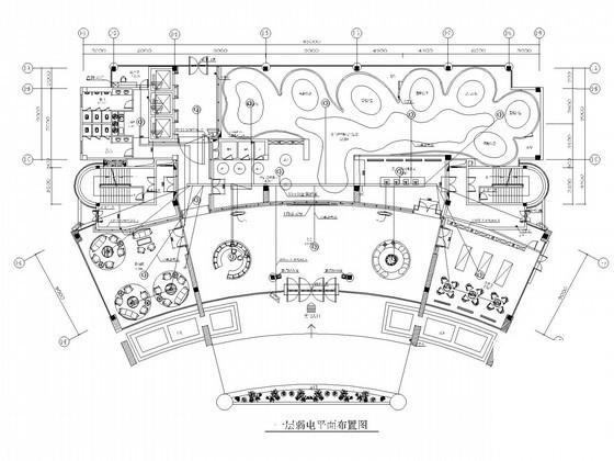 高层办公楼弱电智能化系统CAD施工图纸21张 - 1