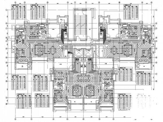 32层高层住宅楼区采暖通风设计CAD施工图纸（负荷计算书） - 1