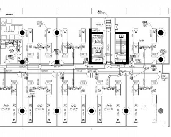 超高层办公楼暖通空调及通风排烟系统设计CAD施工图纸 - 2
