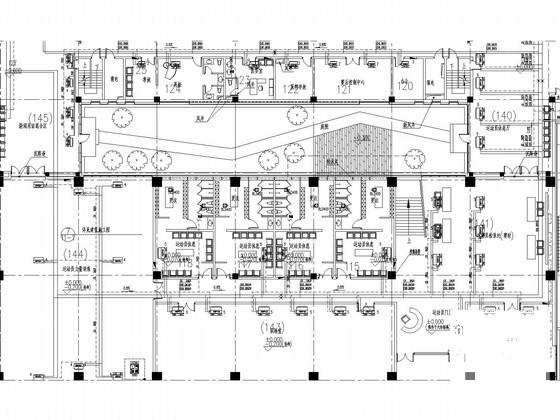 大学体育馆空调暖通空调系统设计CAD施工图纸（大院设计地源热泵） - 2