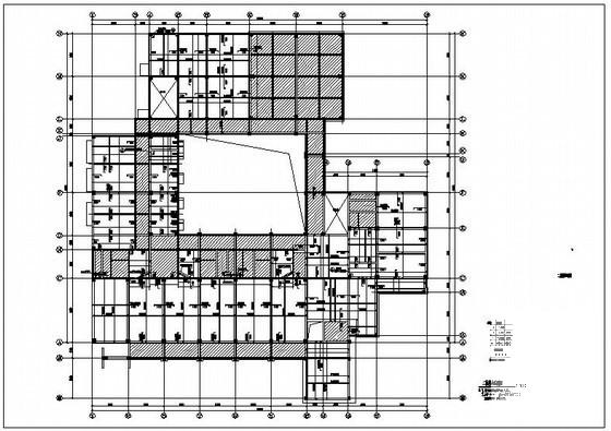 4层框架住宅楼结构设计方案CAD图纸（7度抗震） - 3