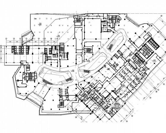 多层商业裙楼暖通空调系统设计CAD施工图纸（大院作品） - 1