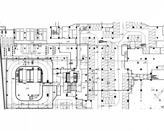 多层商业裙楼暖通空调系统设计CAD施工图纸（大院作品） - 2