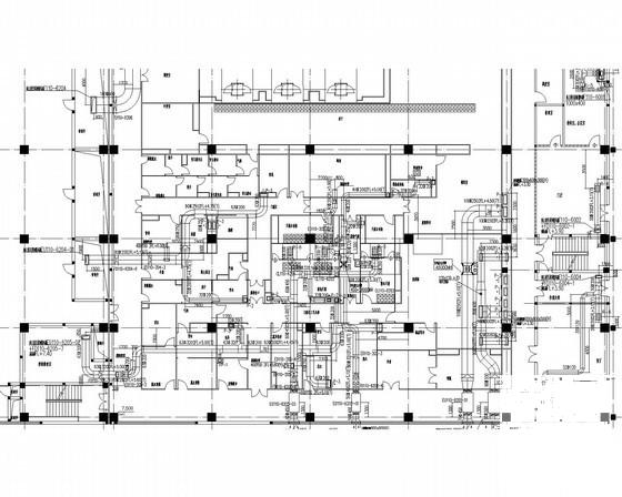 大型生产厂房暖通空调系统设计CAD施工图纸（流程图纸多） - 3