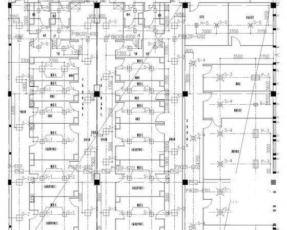 厂房建筑暖通空调系统设计CAD施工图纸（控制点流程图纸） - 2