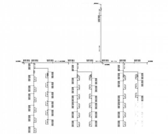 生产厂房及动力站暖通空调系统设计CAD施工图纸（工冷却水系统高压微雾加湿系统） - 4