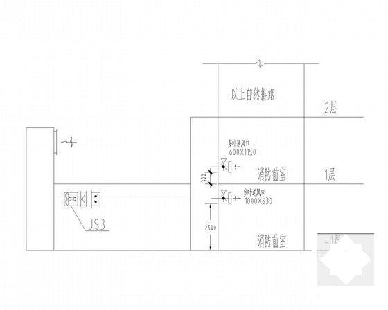 高层住宅楼项目采暖通风及防排烟系统设计CAD施工图纸 - 4