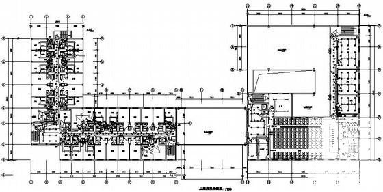 地上4层酒店电气CAD施工图纸（二级负荷） - 3