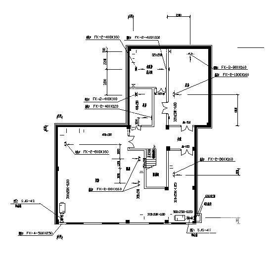 大酒店贵宾楼空调施工设计CAD图纸 - 2